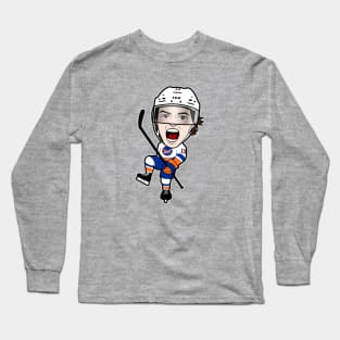 Barzal Hockey Toon Long Sleeve T-Shirt